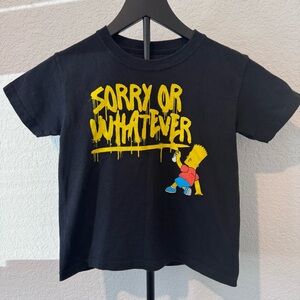 The Simpsons Double Sided graphic T-shirt size 6